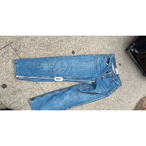 Everlane The 90s Cheeky Jeans Size 27 High Rise Straight Organic Cotton - Picture 7 of 9
